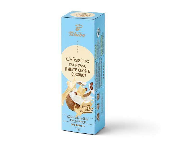 Aromalı Üretim Espresso Beyaz Çikolata & Hindistan Cevizi